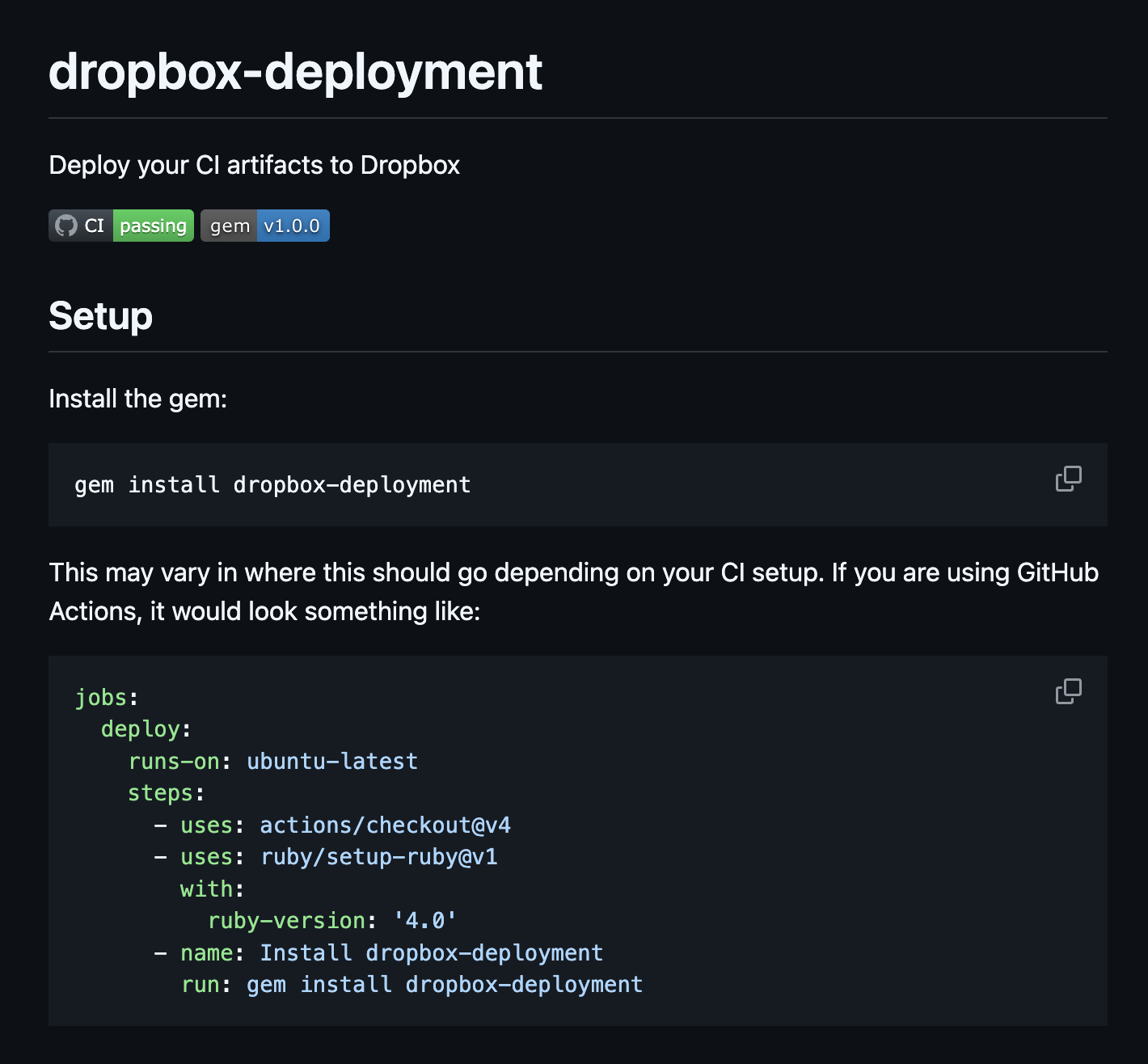 dropbox-deployment screenshot 1